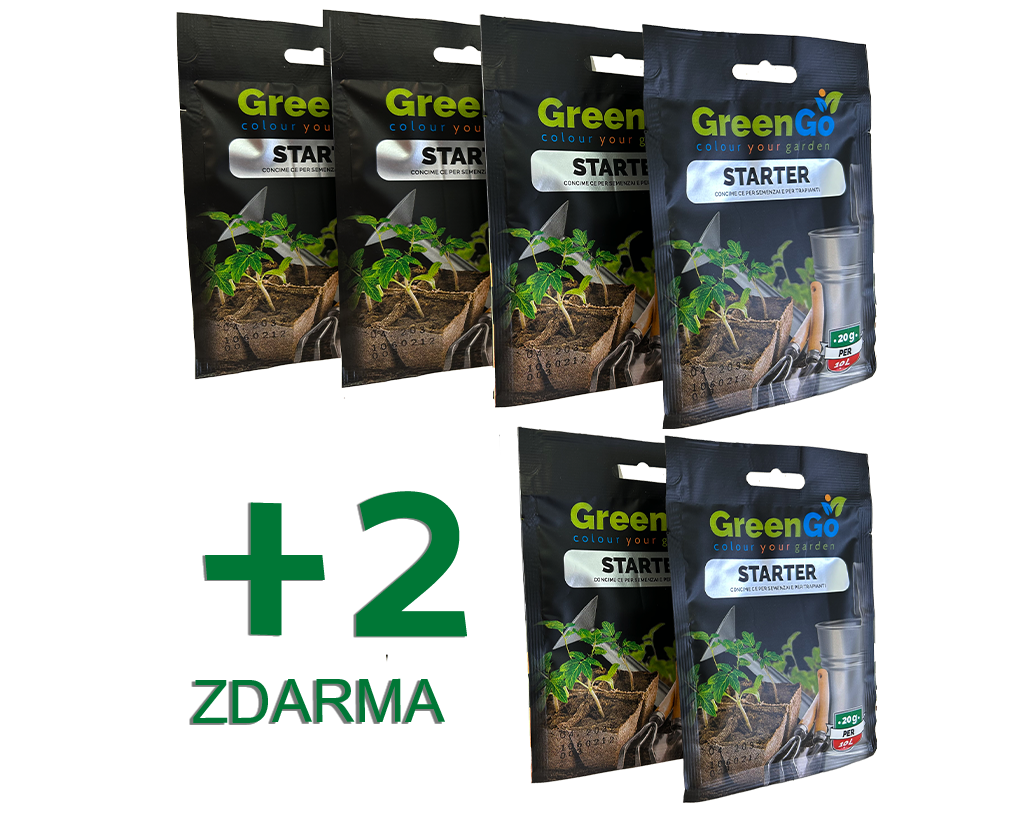 Vo vode rozpustné minerálne hnojivo 4+2 zadarmo (6 kusov)